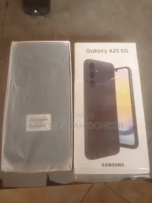New Samsung Galaxy A25 256 GB Black