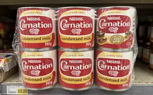 Nestlé Carnation Condensed Milk 379gx6 in a Pack