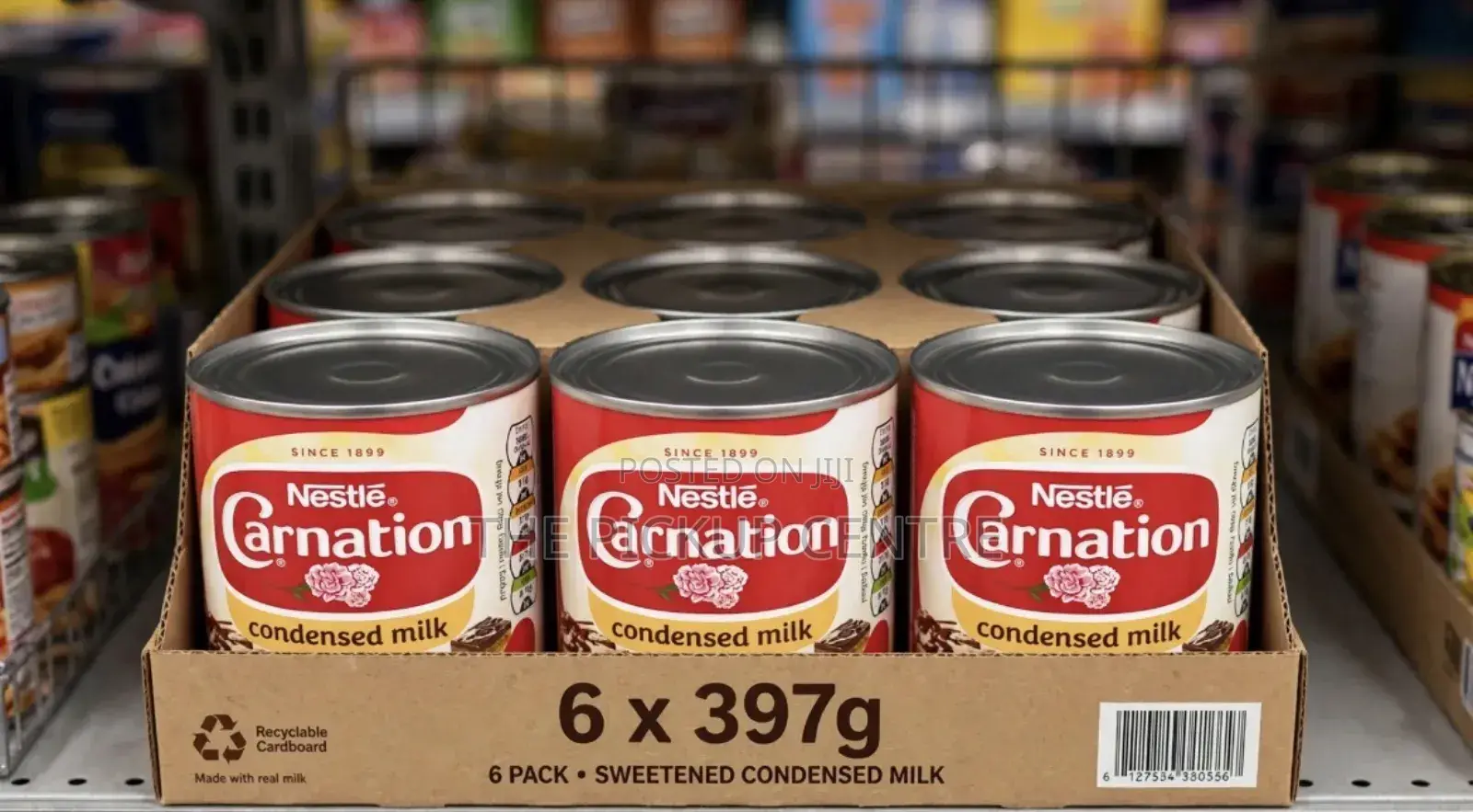 Nestlé Carnation Condensed Milk 379gx6 in a Pack