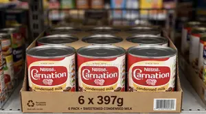 Nestlé Carnation Condensed Milk 379gx6 in a Pack