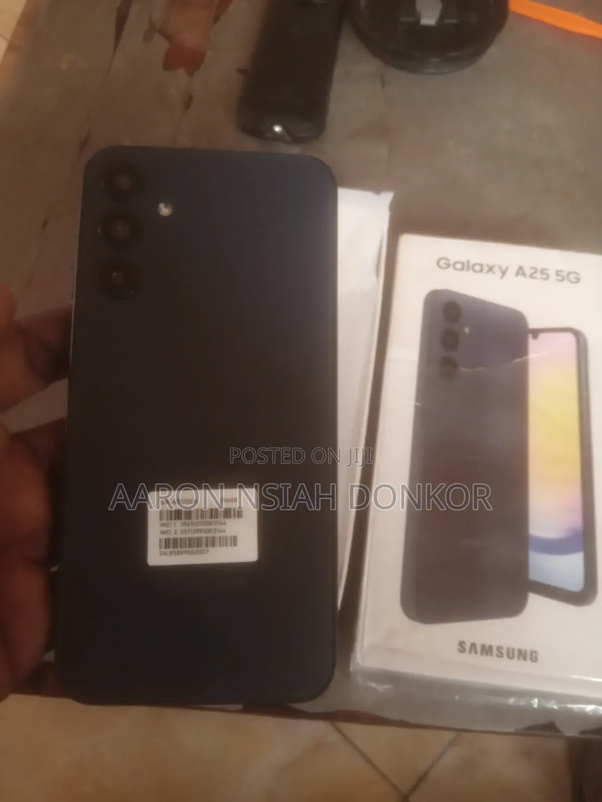 New Samsung Galaxy A25 256 GB Black