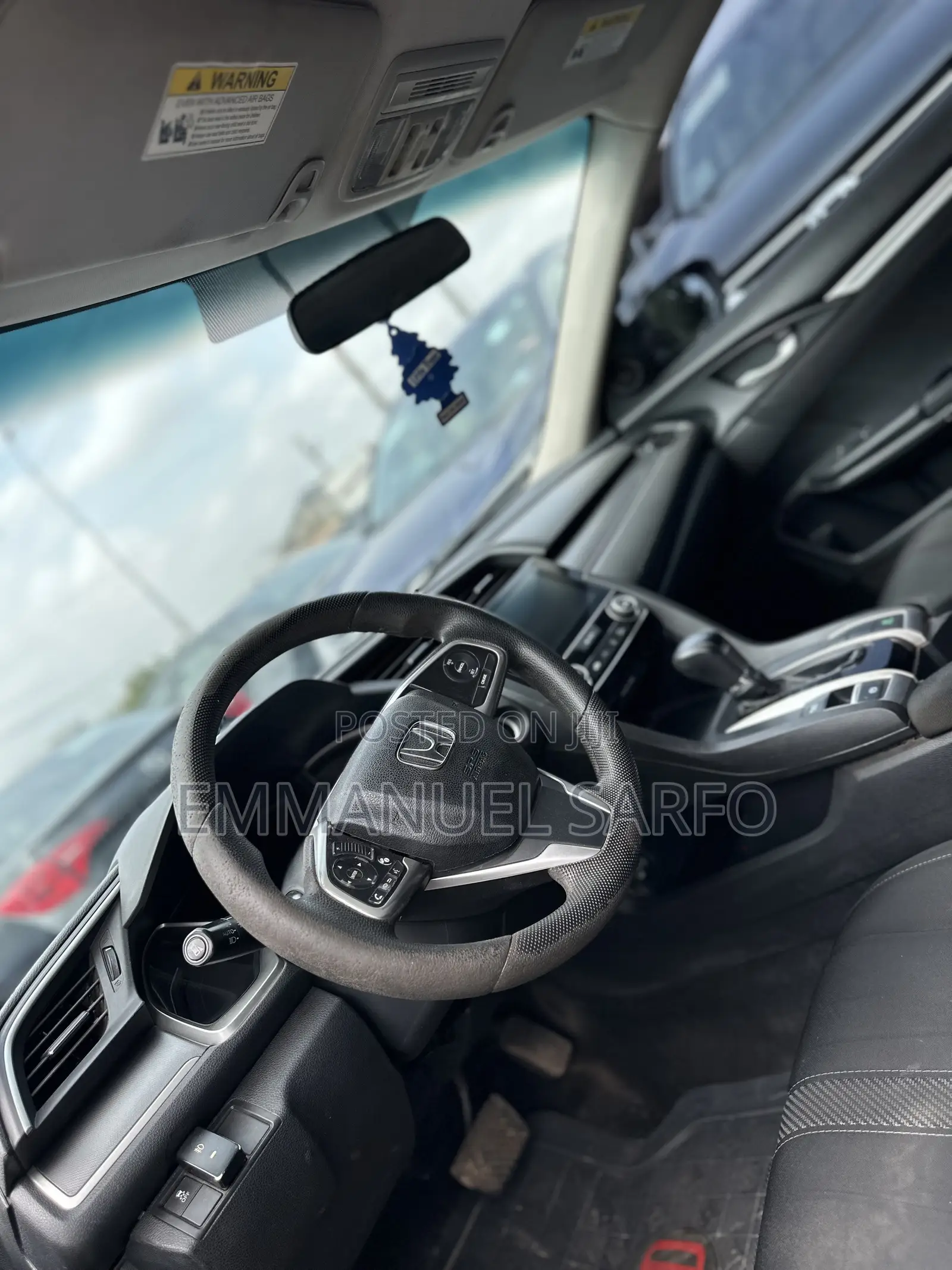 Honda Civic LX 4dr Sedan (2.0L 4cyl) 2016 Black