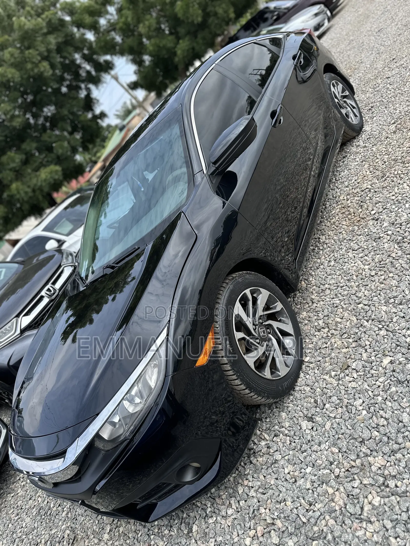 Honda Civic LX 4dr Sedan (2.0L 4cyl) 2016 Black