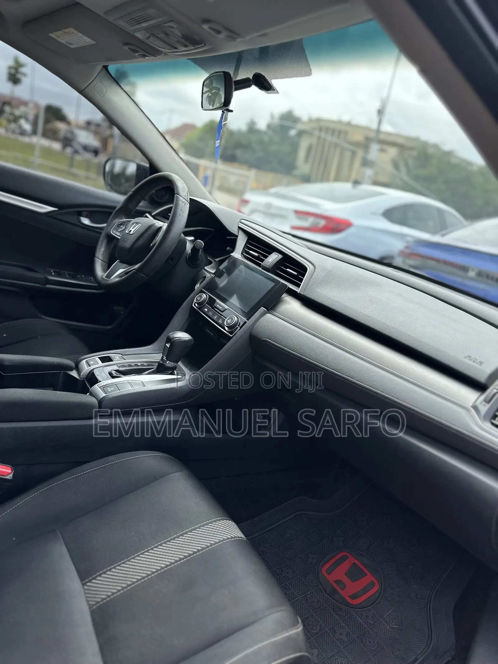Honda Civic LX 4dr Sedan (2.0L 4cyl) 2016 Black