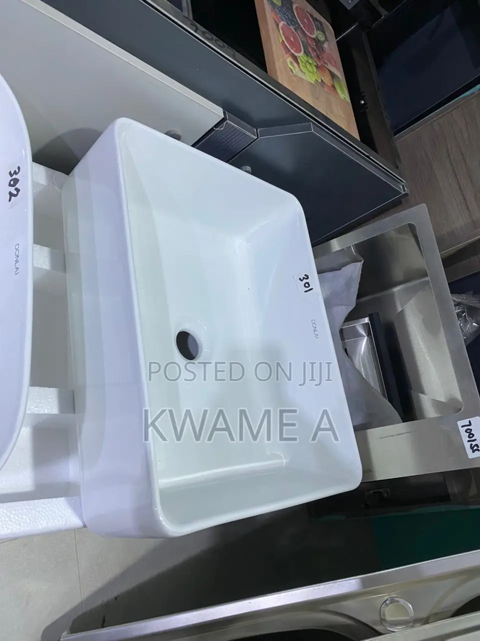 Rectangular Countertop Basin