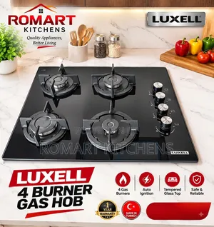 Turkish 60cm Inbuilt Ceramic Glass Burner. With Auto Ignition Switch