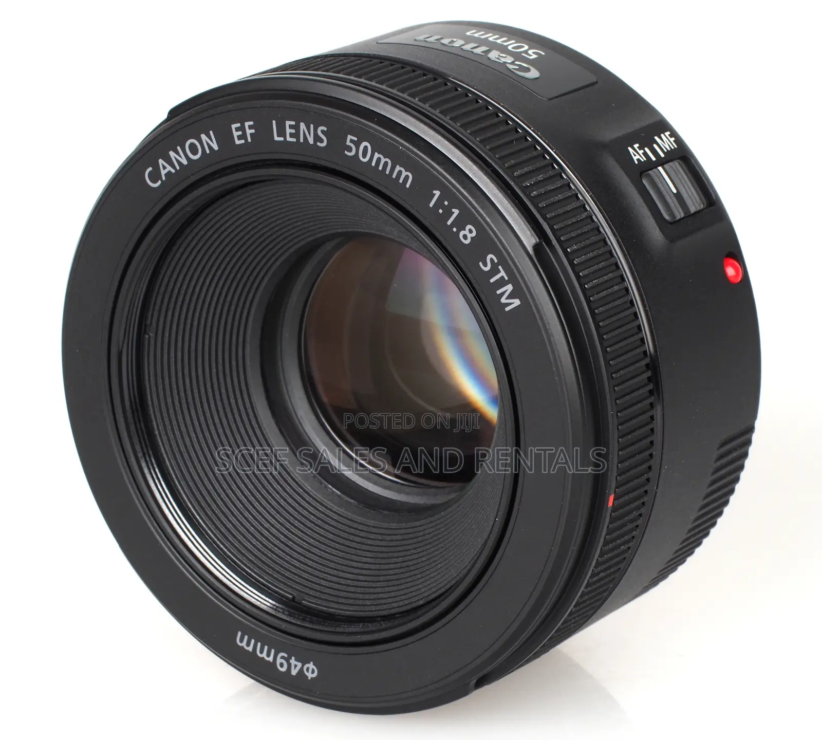 Canon EF 50mm Lens 1:1.8 STM for Rent