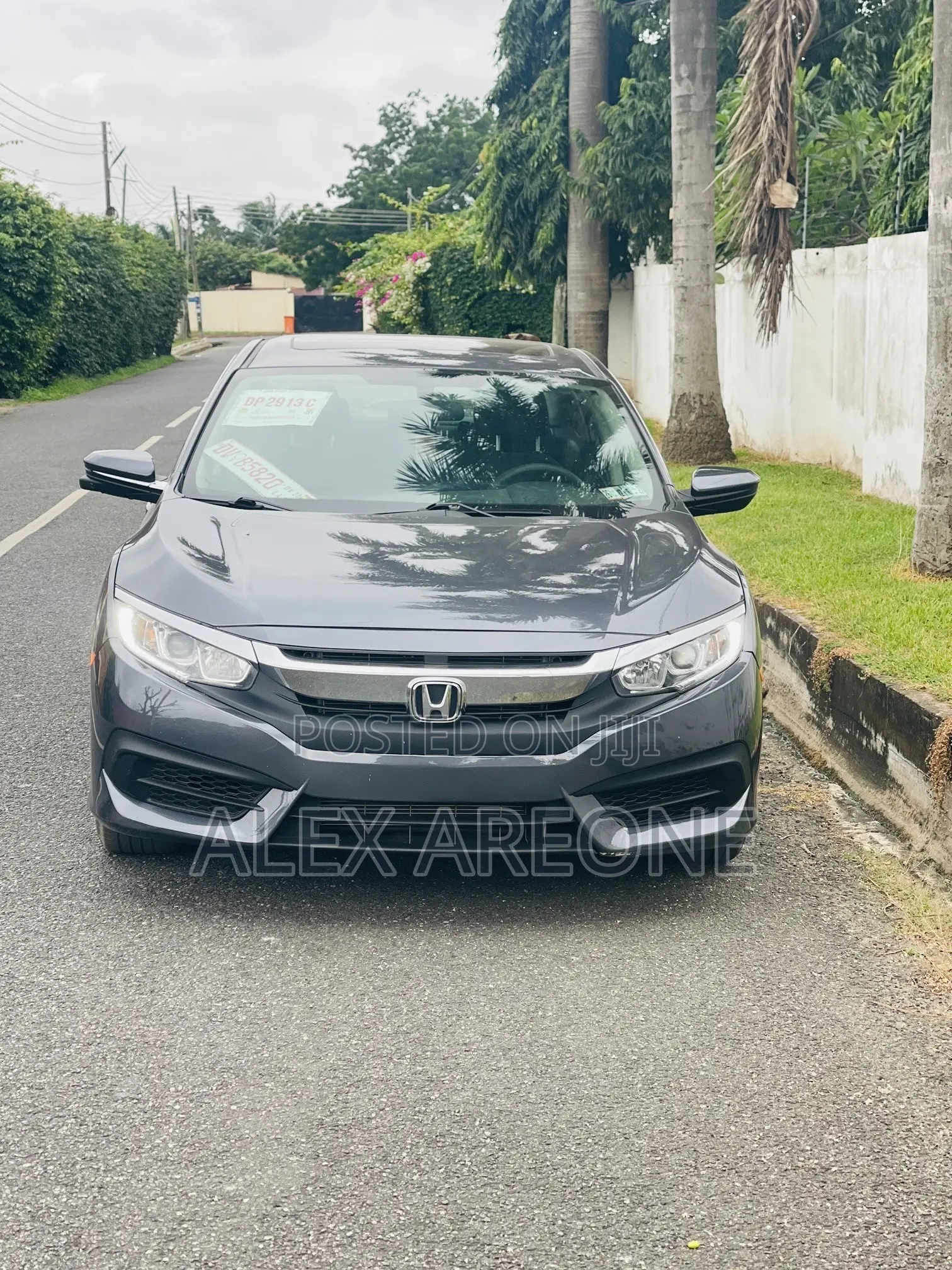 Honda Civic EX 4dr Sedan (1.5L 4cyl) 2016 Gray