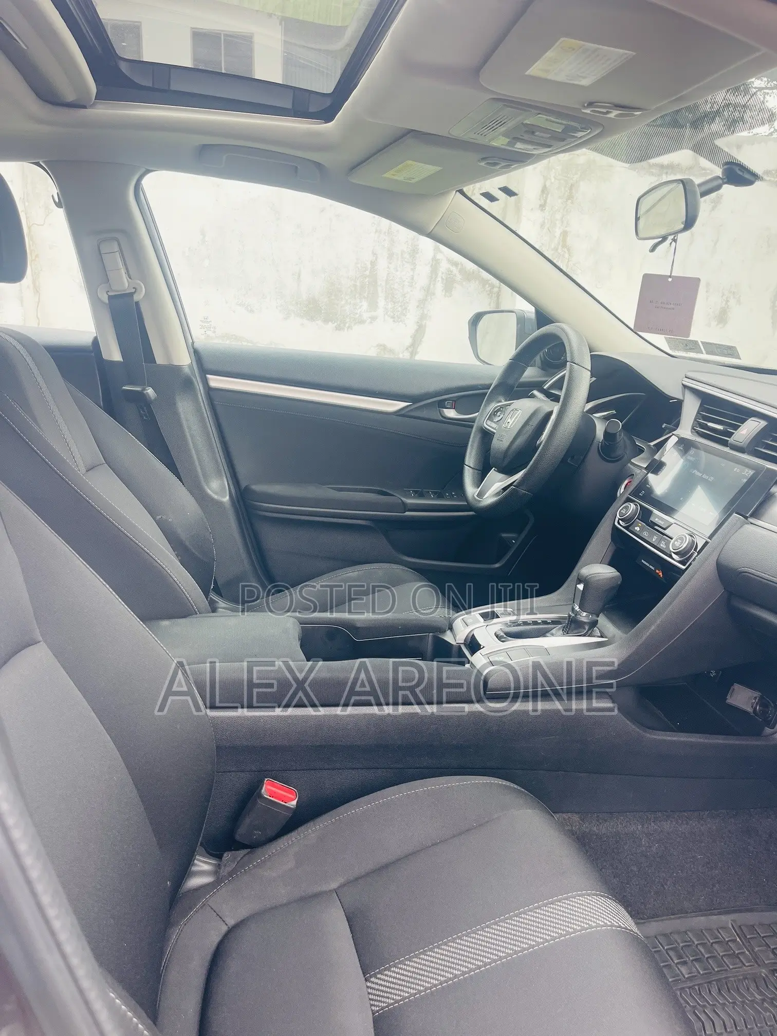 Honda Civic EX 4dr Sedan (1.5L 4cyl) 2016 Gray