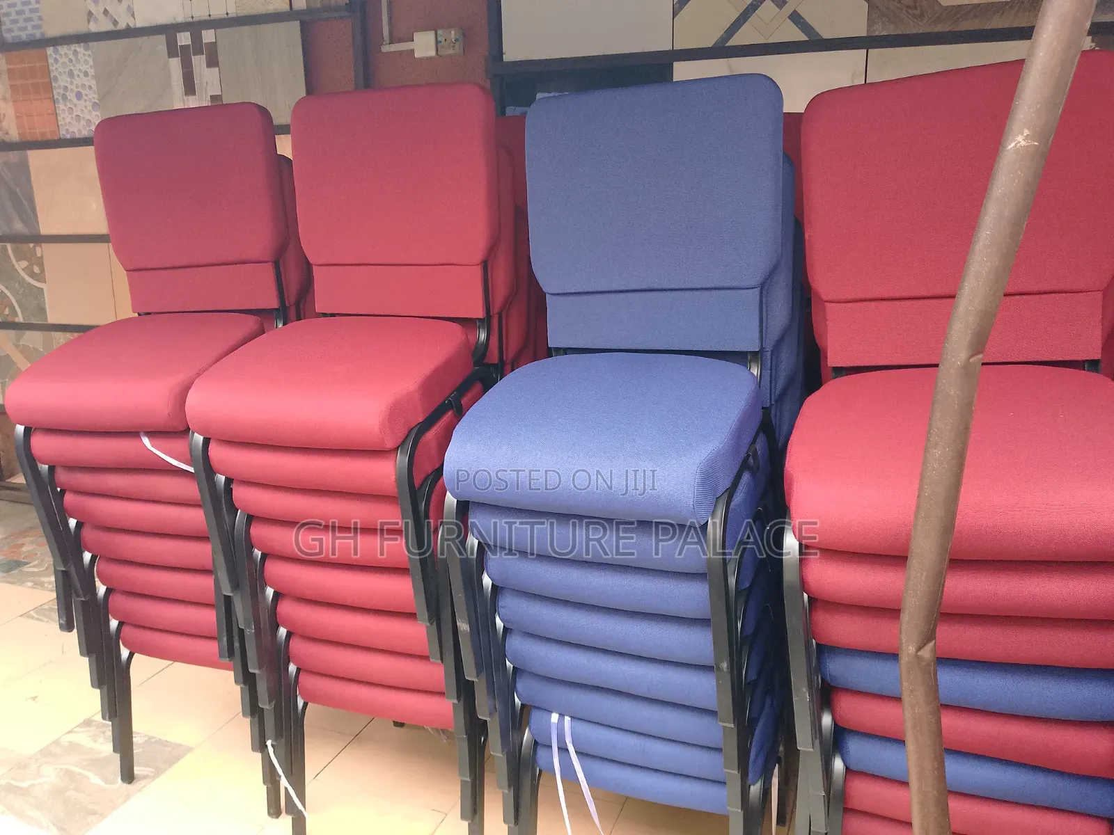 Thick Fabric Auditorium Chairs Grade A