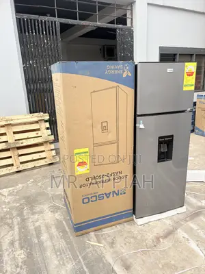 Quality Yet Affordable Nasco Nasf2-250fld 210L Double Door Fridge.