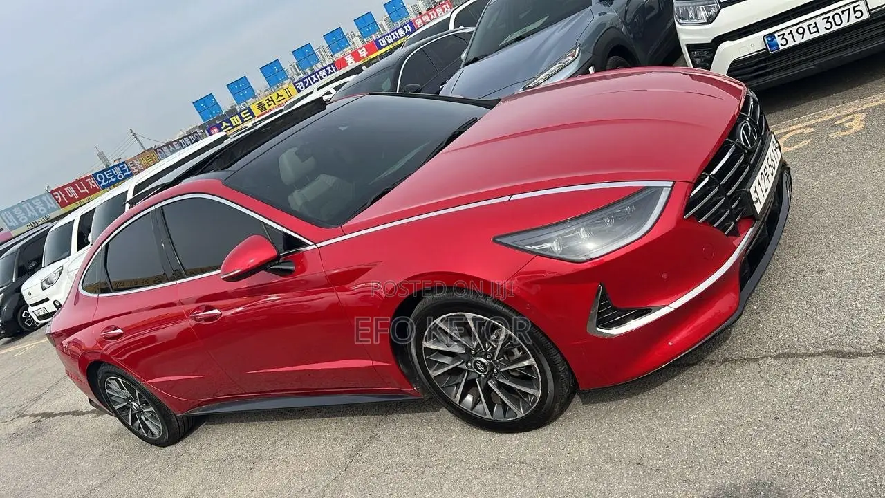 Hyundai Sonata Limited 2020 Red
