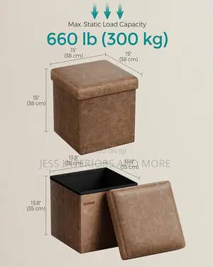 Ottoman With Storage, (Footstool)