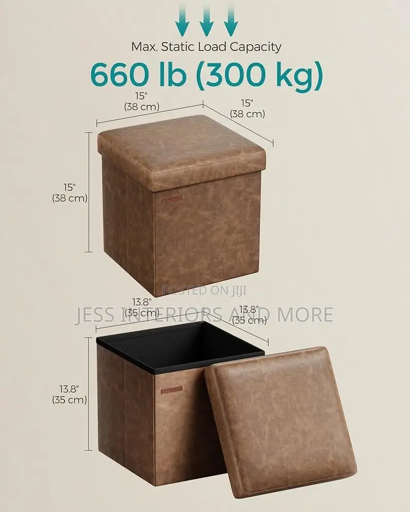 Ottoman With Storage, (Footstool)
