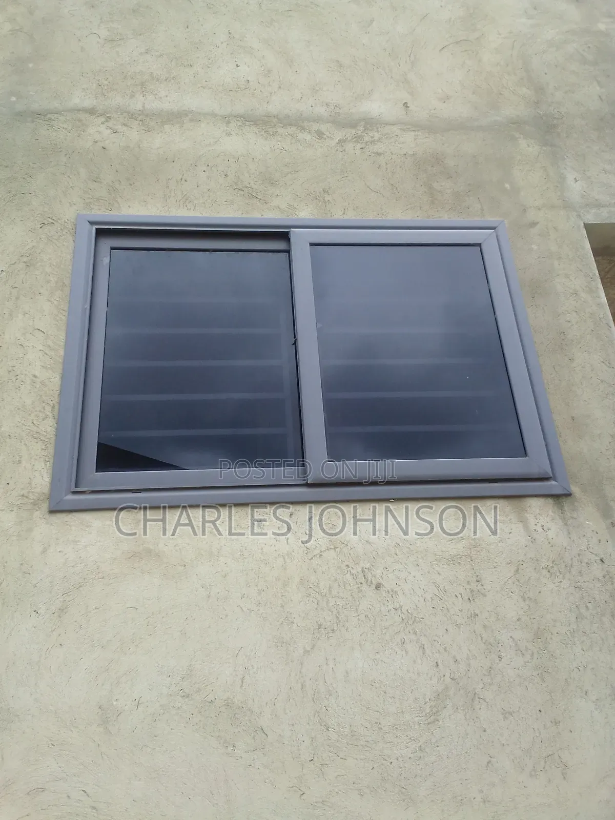 Dark Glass Sliding Window Production