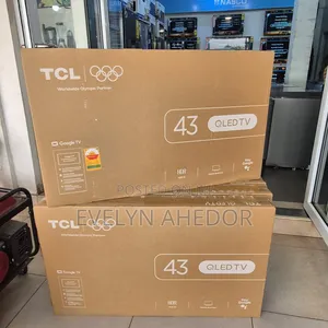 World Class of TCL 43 Inches Smart Google TV Qled Fresh in Box for Sal