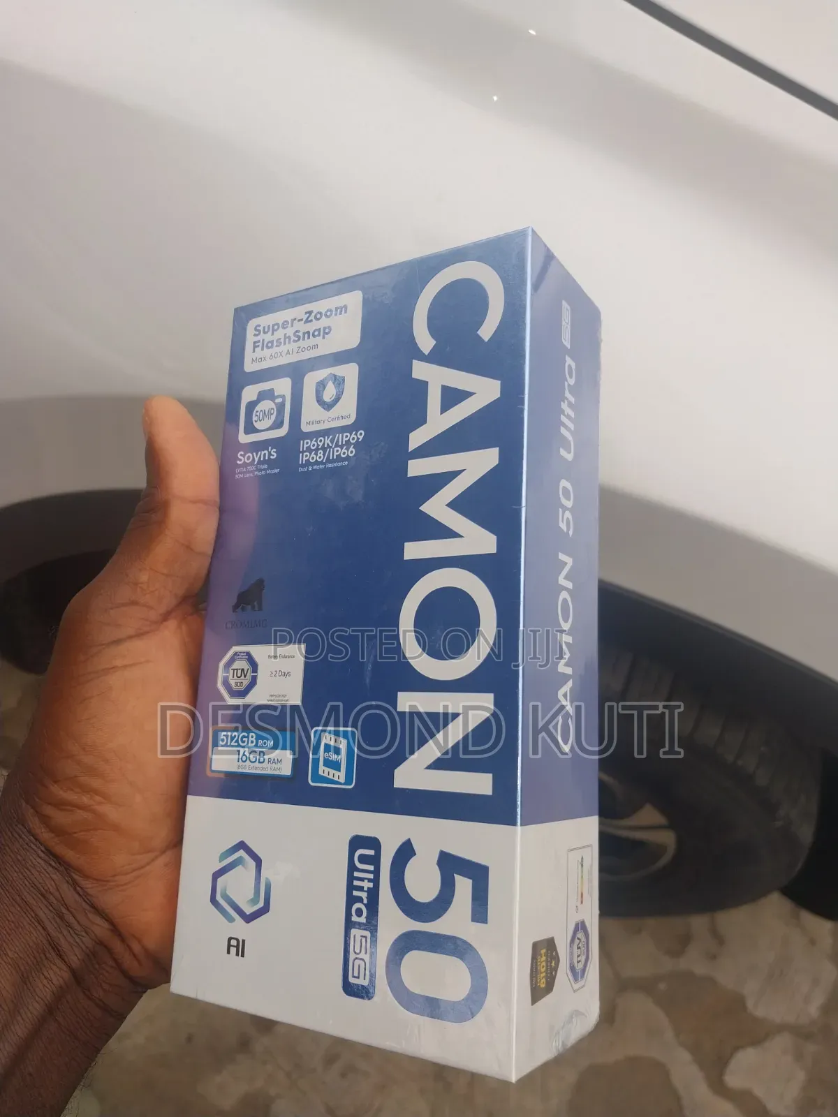 New Tecno Camon 50 Ultra 512 GB Gray