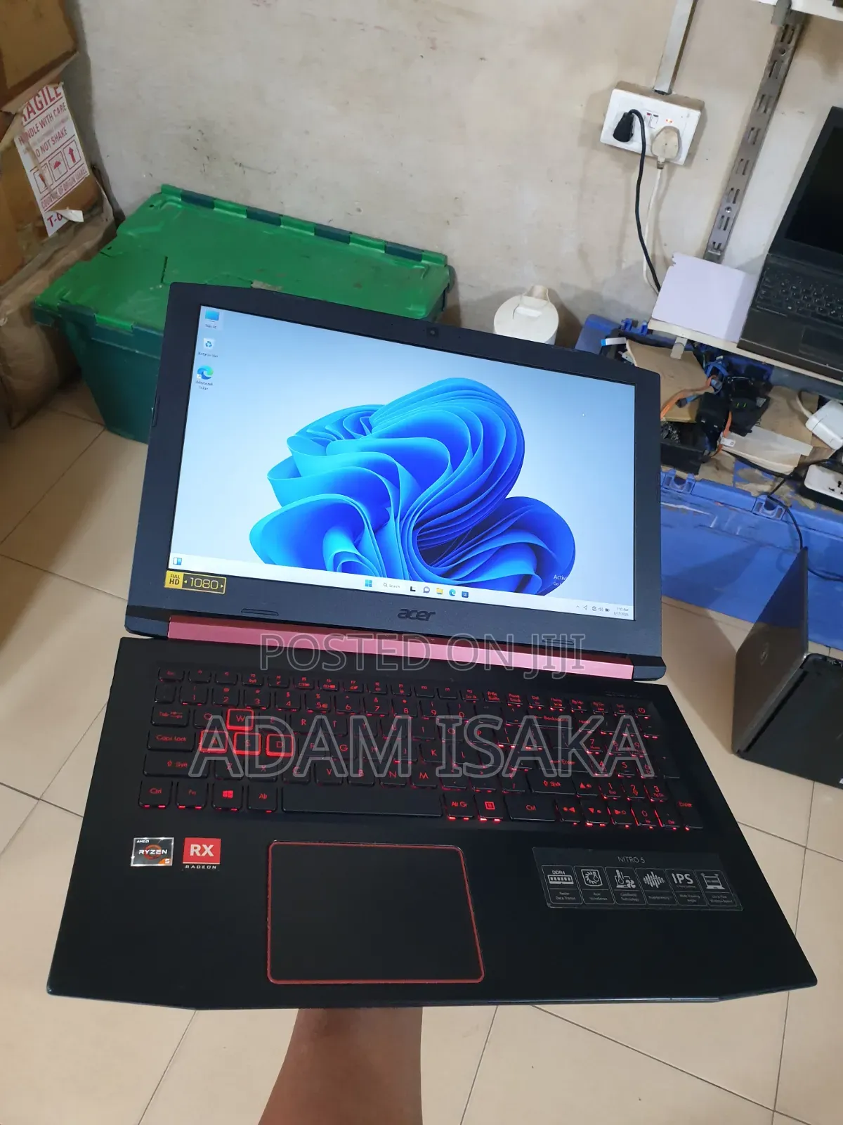 Laptop Acer Nitro 5 16GB AMD Ryzen 5 HDD+SSD 256GB