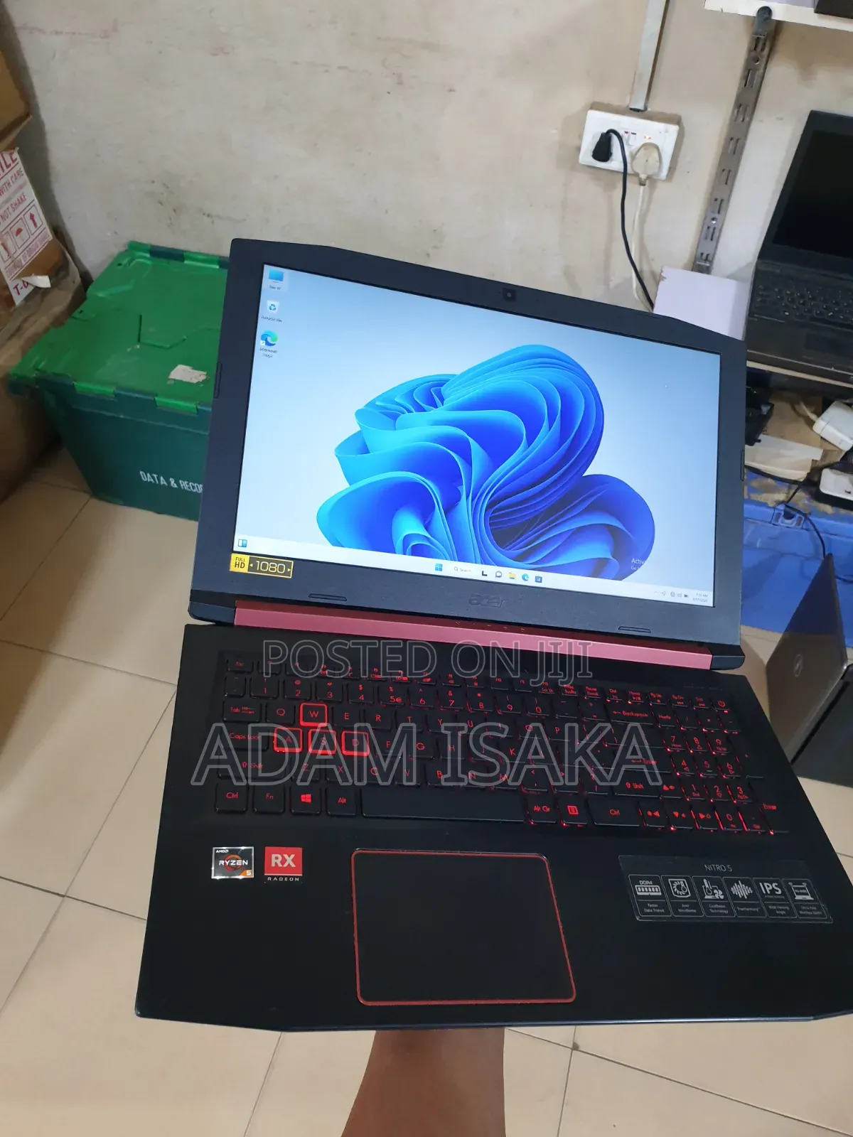 Laptop Acer Nitro 5 16GB AMD Ryzen 5 HDD+SSD 256GB