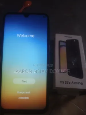 New Samsung Galaxy A25 256 GB Black