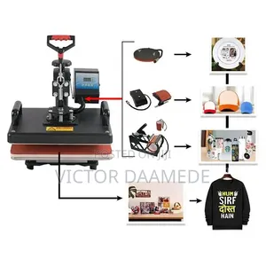 5 in 1 Heatpress Machine