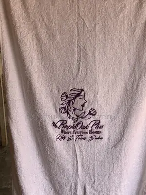 Embroidery Bathing Towel