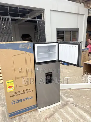 Newly in Stock Nasco Nasf2-250fld Top Mount Freezer Fridge(210Liters)