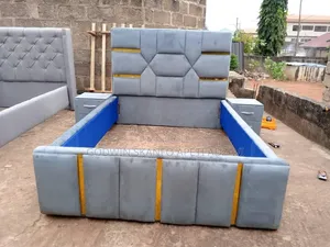 Double Bed Frame and Side Drawer Available