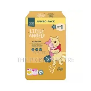 Little Angels Diapers 70 Pieces Newborn Baby Diapers Size 1