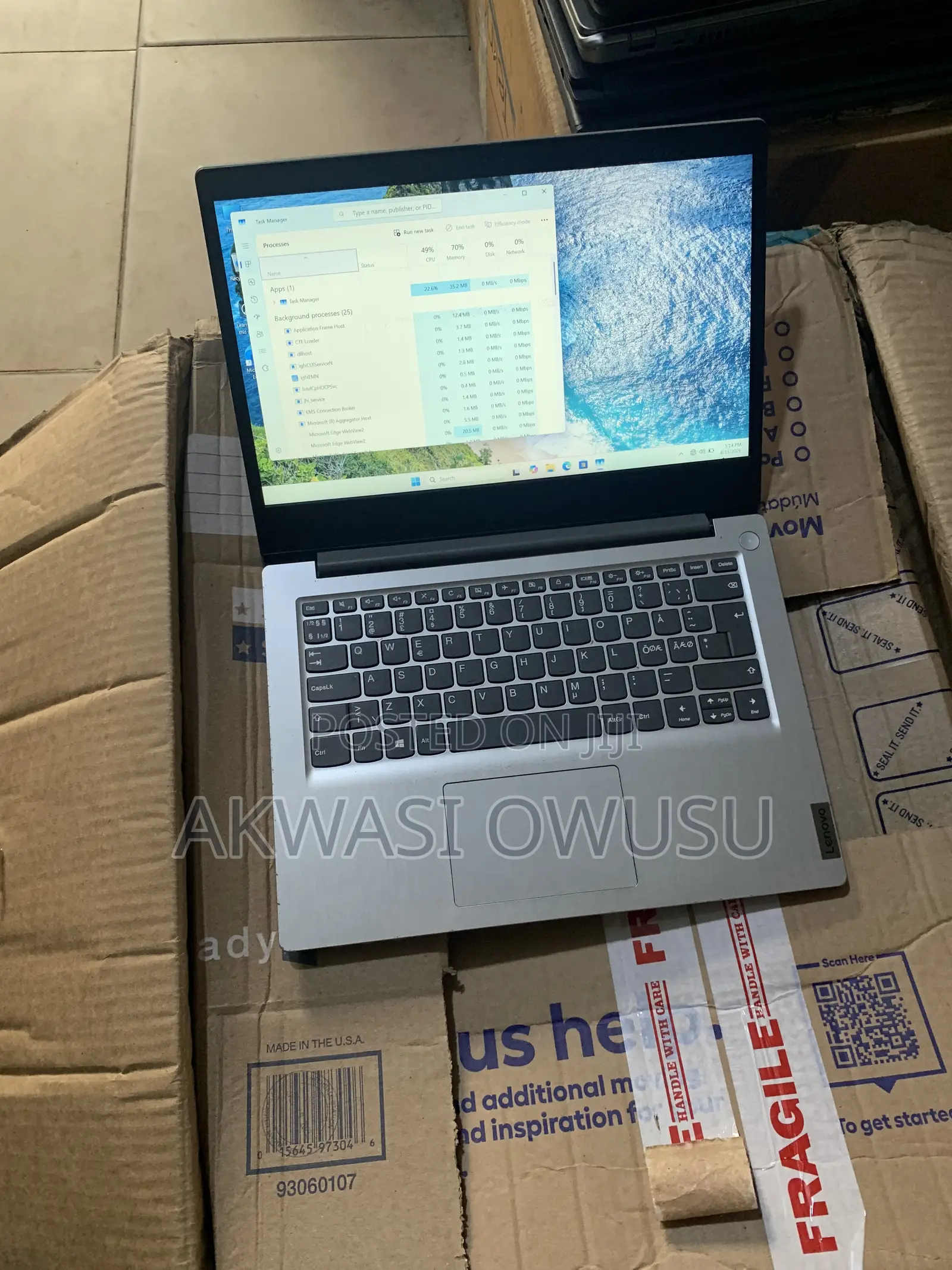 Laptop Lenovo Ideapad 3-14IIL05 8GB Intel Core i5 SSD 256GB