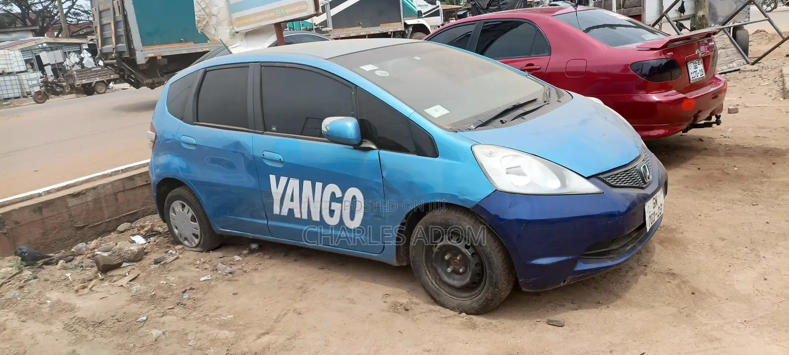 Honda Fit Automatic 2010 Blue