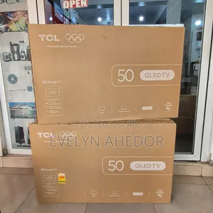 Advanced TCL 50 Inches Smart Qled TV Fresh in Box Brand New for Sale