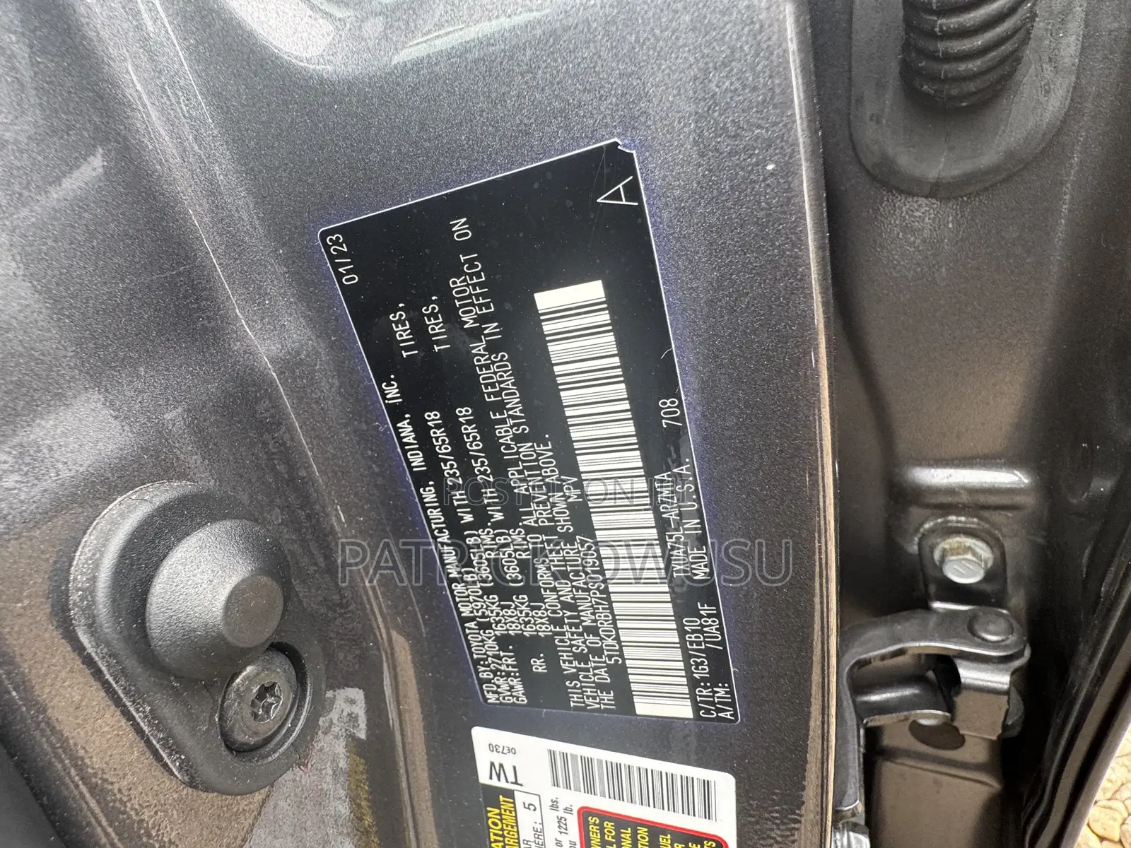 Toyota Highlander 2023 Gray