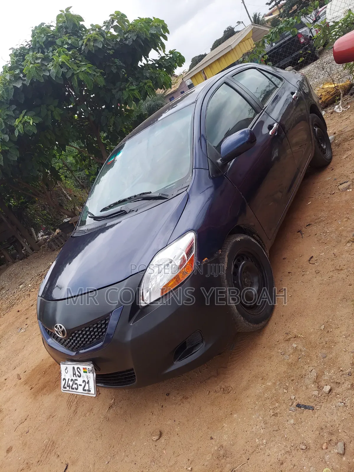 Toyota Yaris 2008 Blue