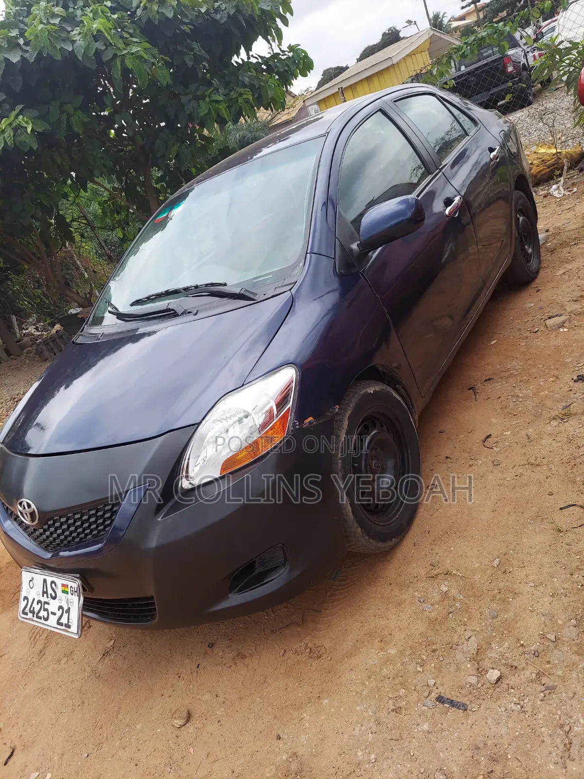 Toyota Yaris 2008 Blue