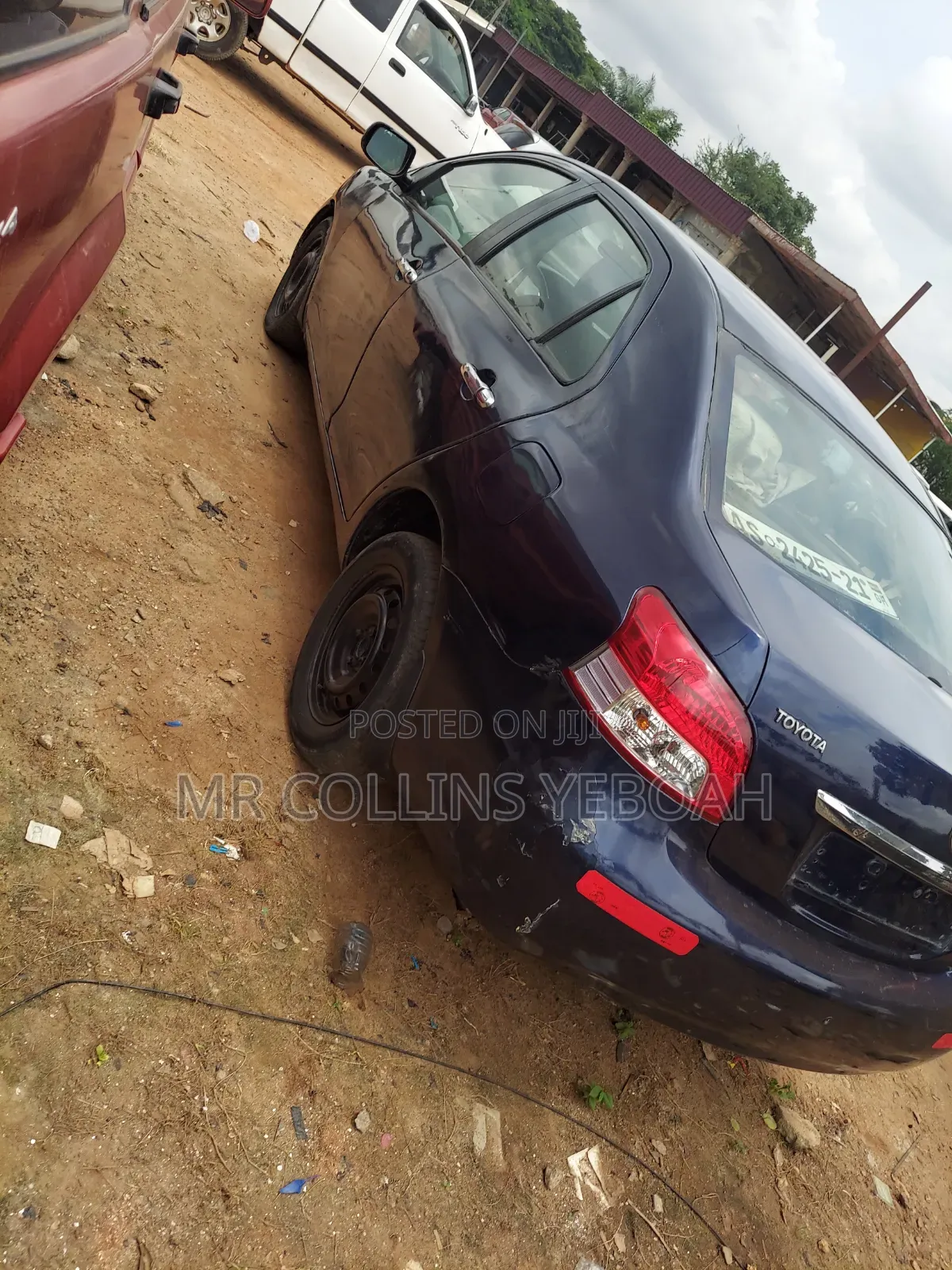 Toyota Yaris 2008 Blue