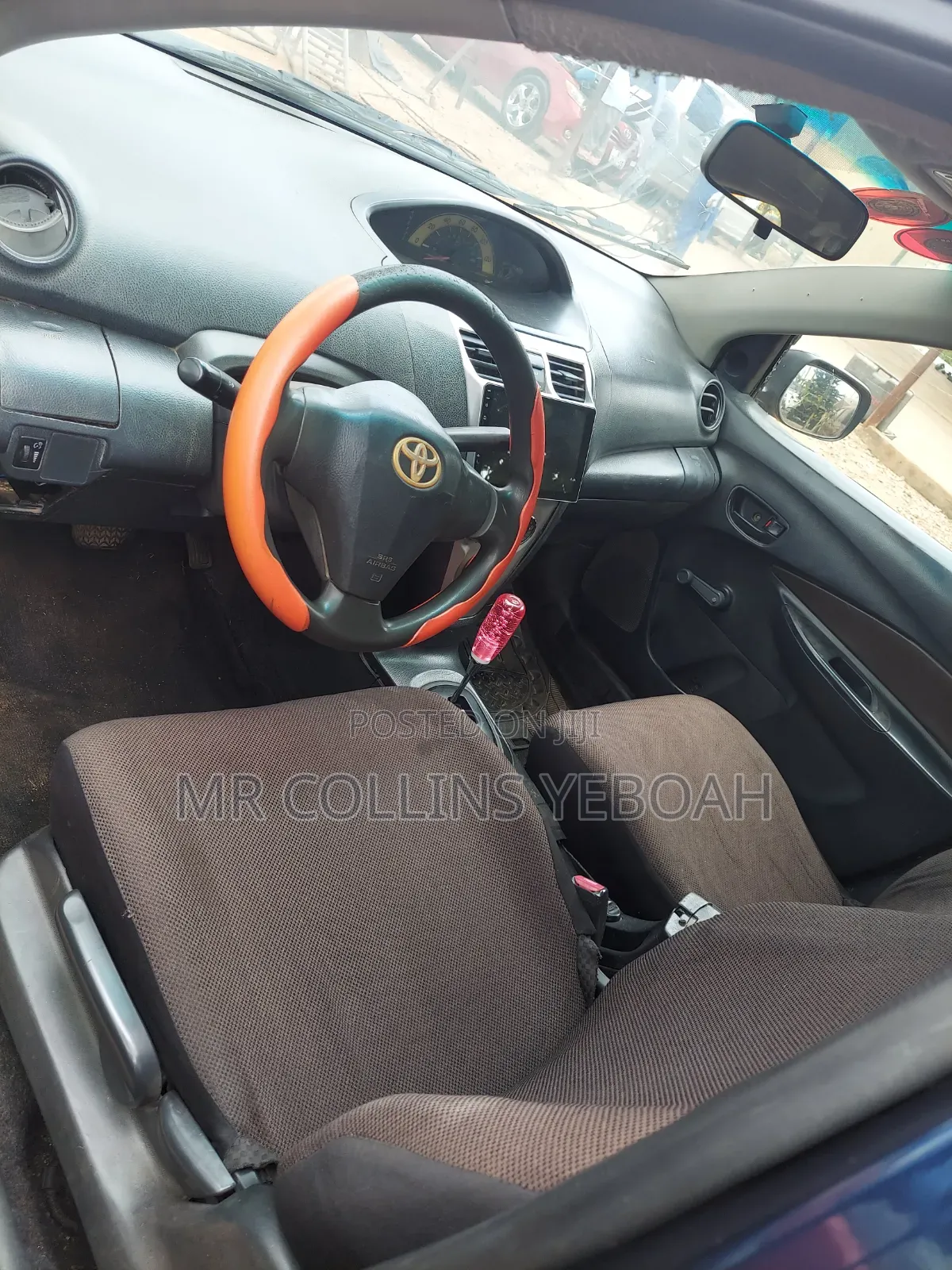 Toyota Yaris 2008 Blue