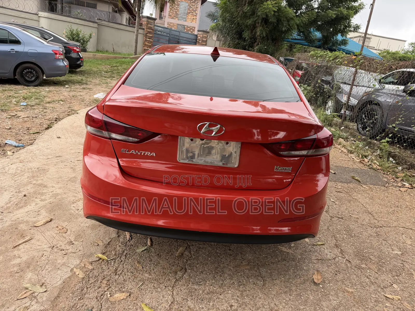 Hyundai Elantra 2018 Orange