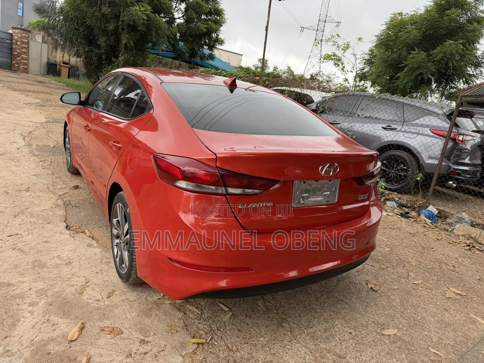 Hyundai Elantra 2018 Orange