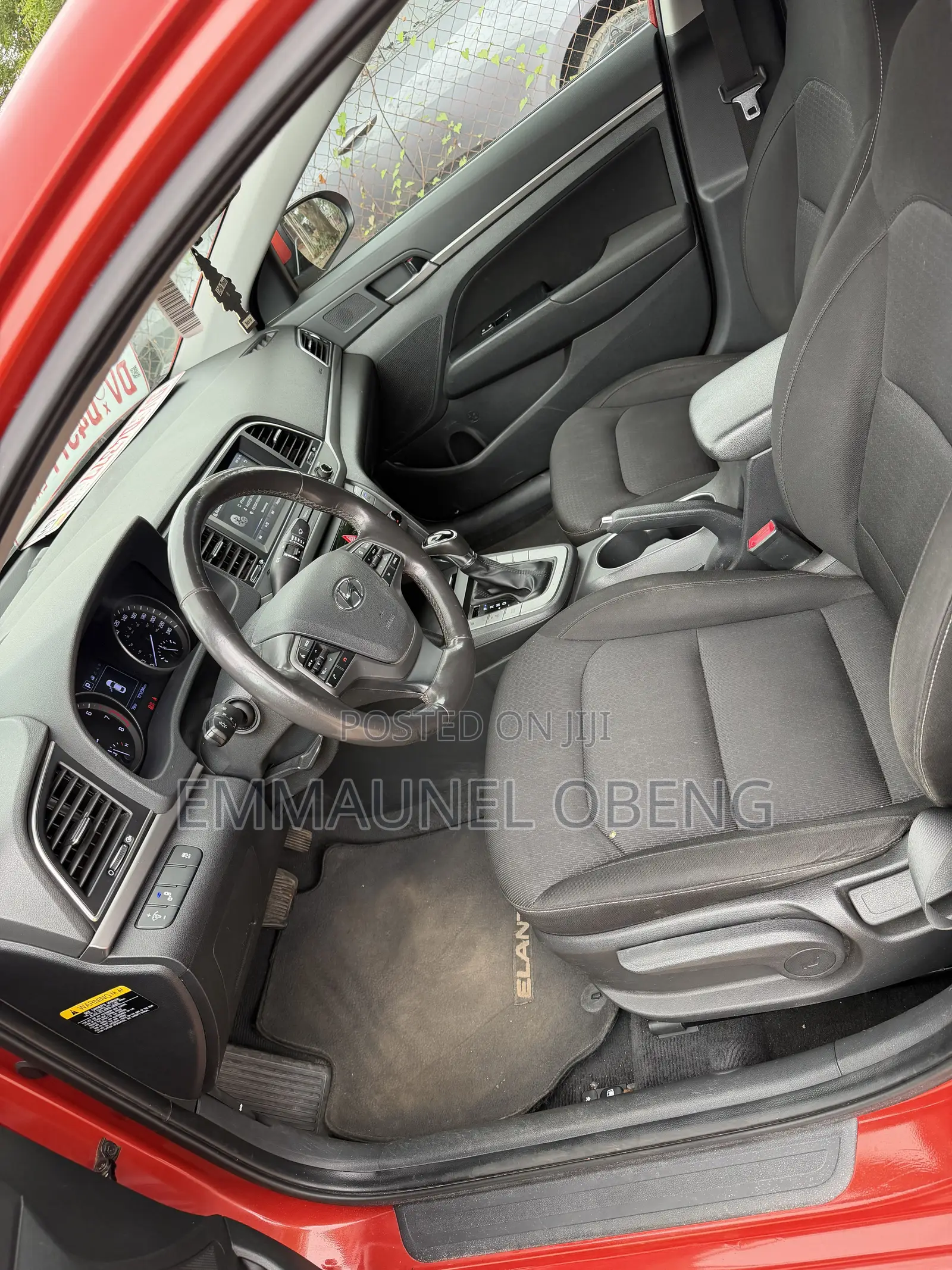 Hyundai Elantra 2018 Orange