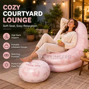 2 in 1 Inflatable Sofa Chair