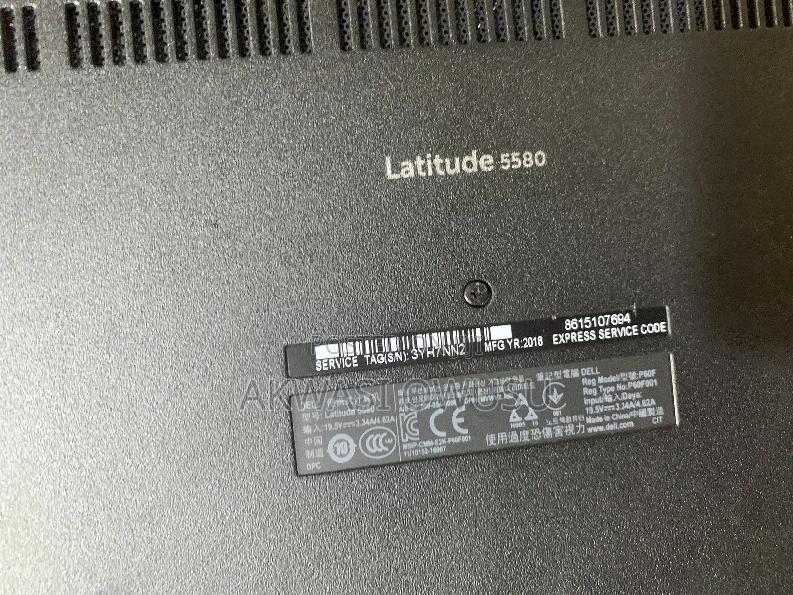 Laptop Dell Latitude 15 5580 8GB Intel Core i5 HDD 500GB