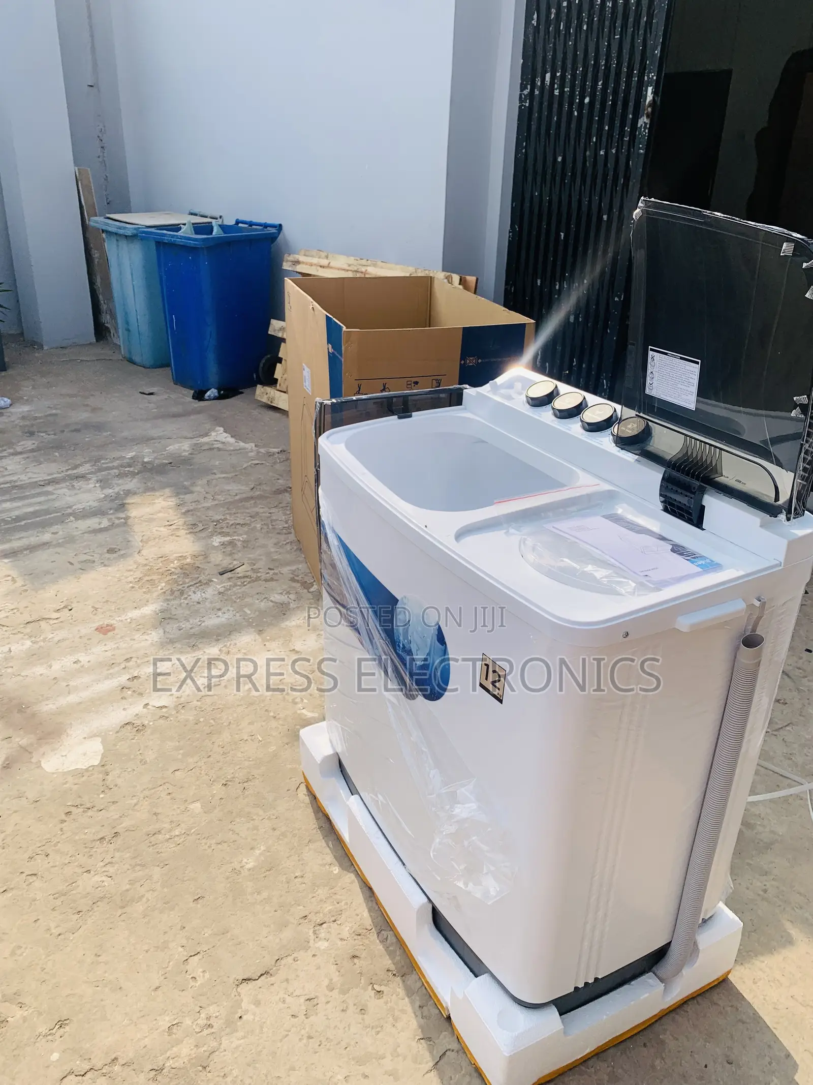 Get a New Washing Machine 12kg Topload Twintub Midea