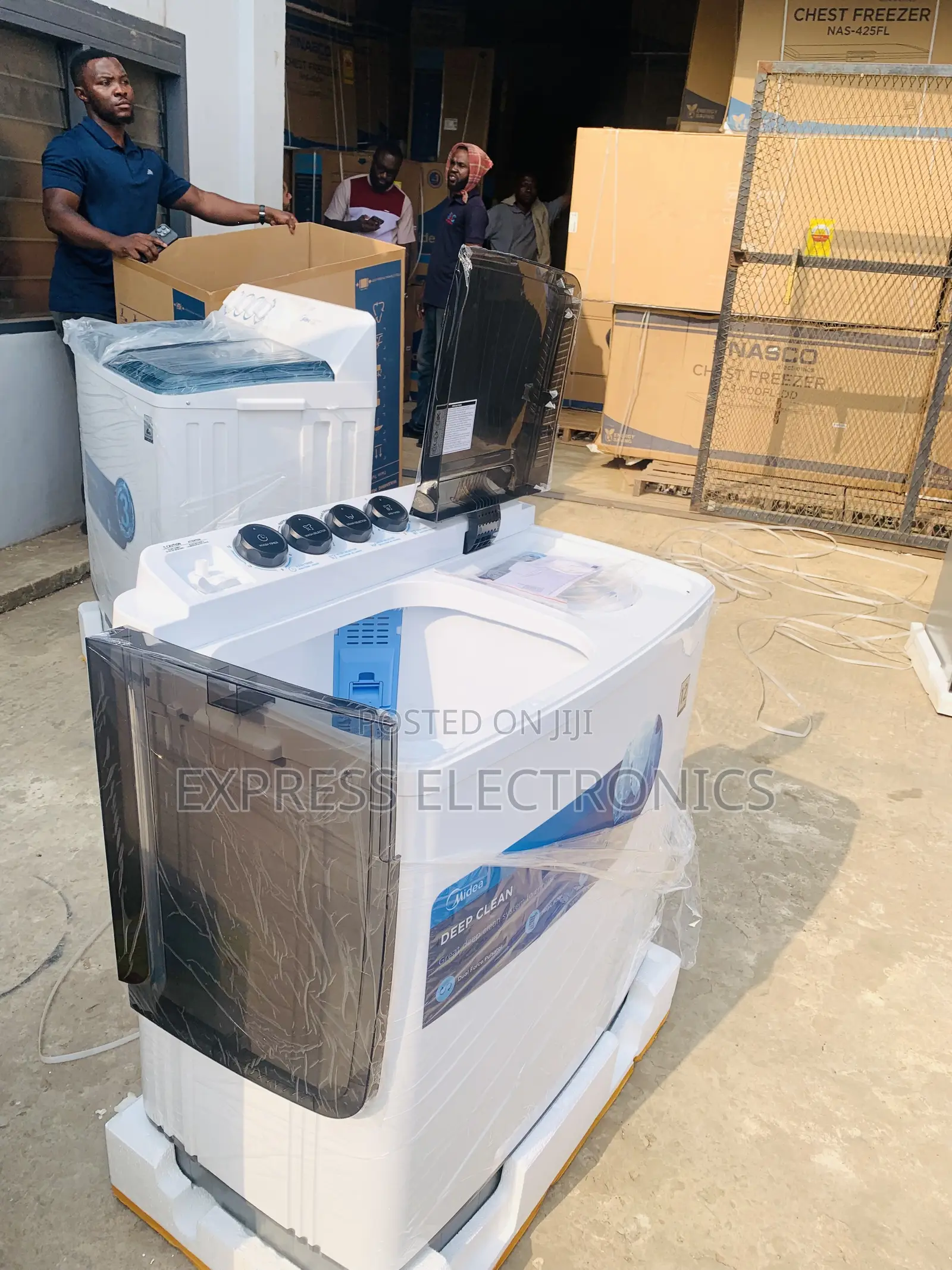 12kg Topload Twintub Semi Automatic Midea