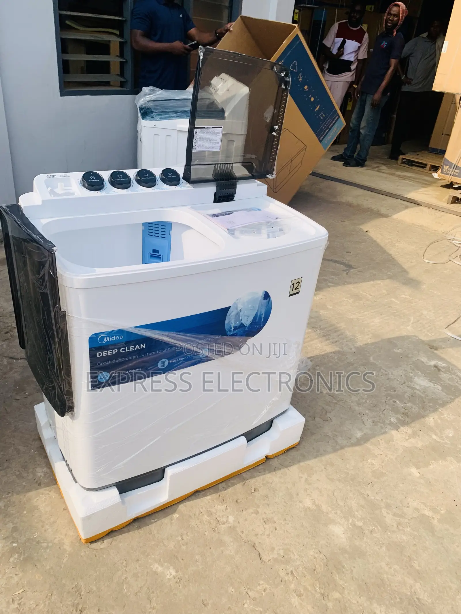 12kg Topload Twintub Semi Automatic Midea