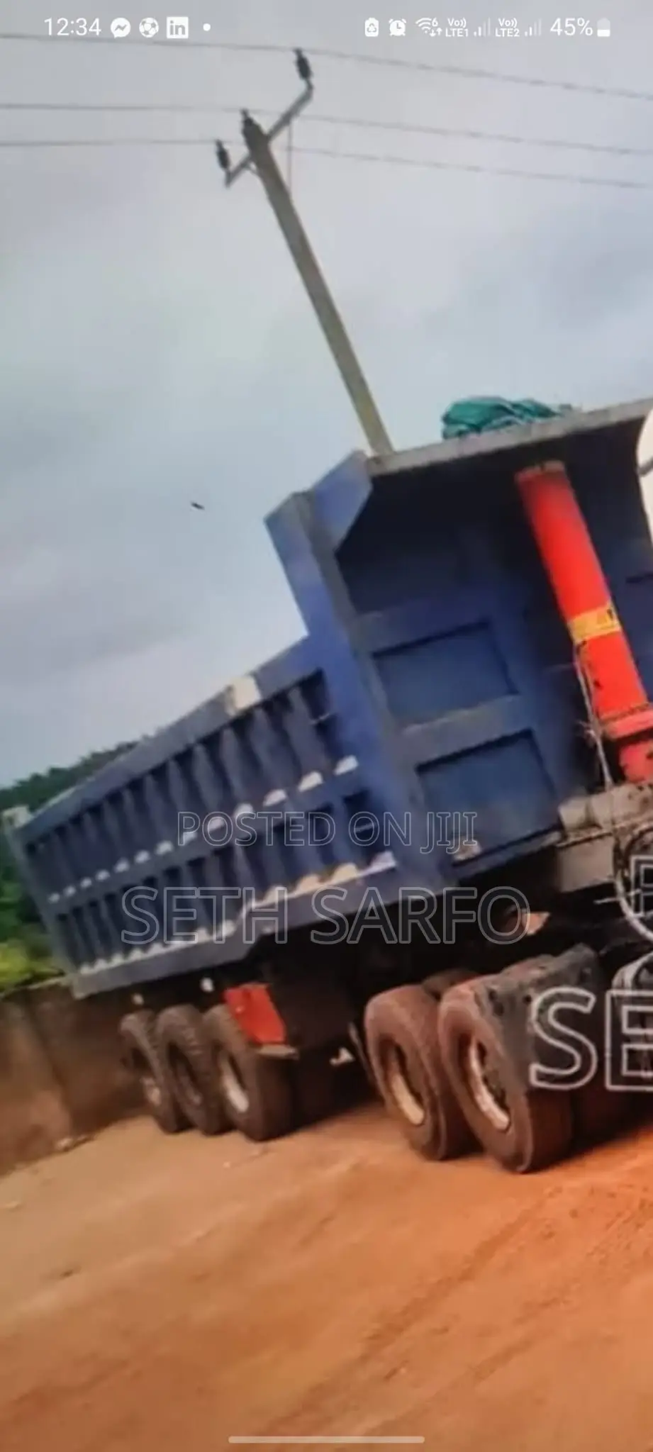 Semi Trailer Bucket 40cubic