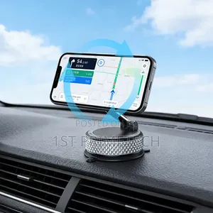 Go-Des 360 Degree Magnetic Phone Holder With Vacuum Suction
