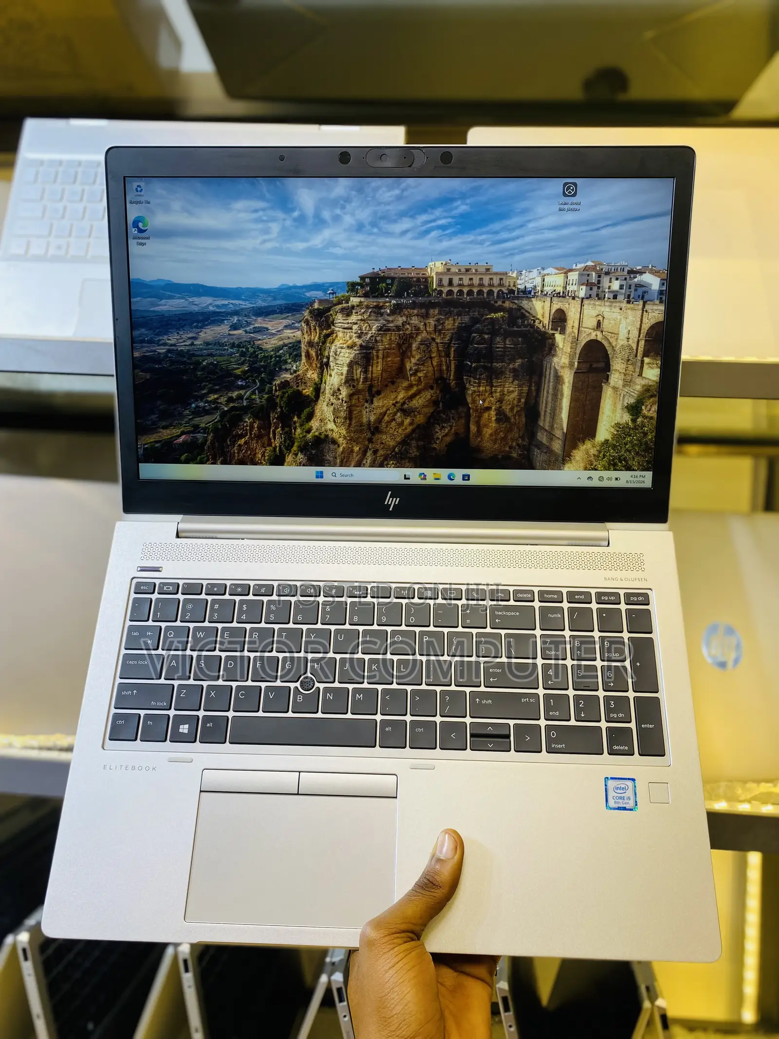 Laptop HP EliteBook 850 G6 8GB Intel Core i5 SSD 256GB