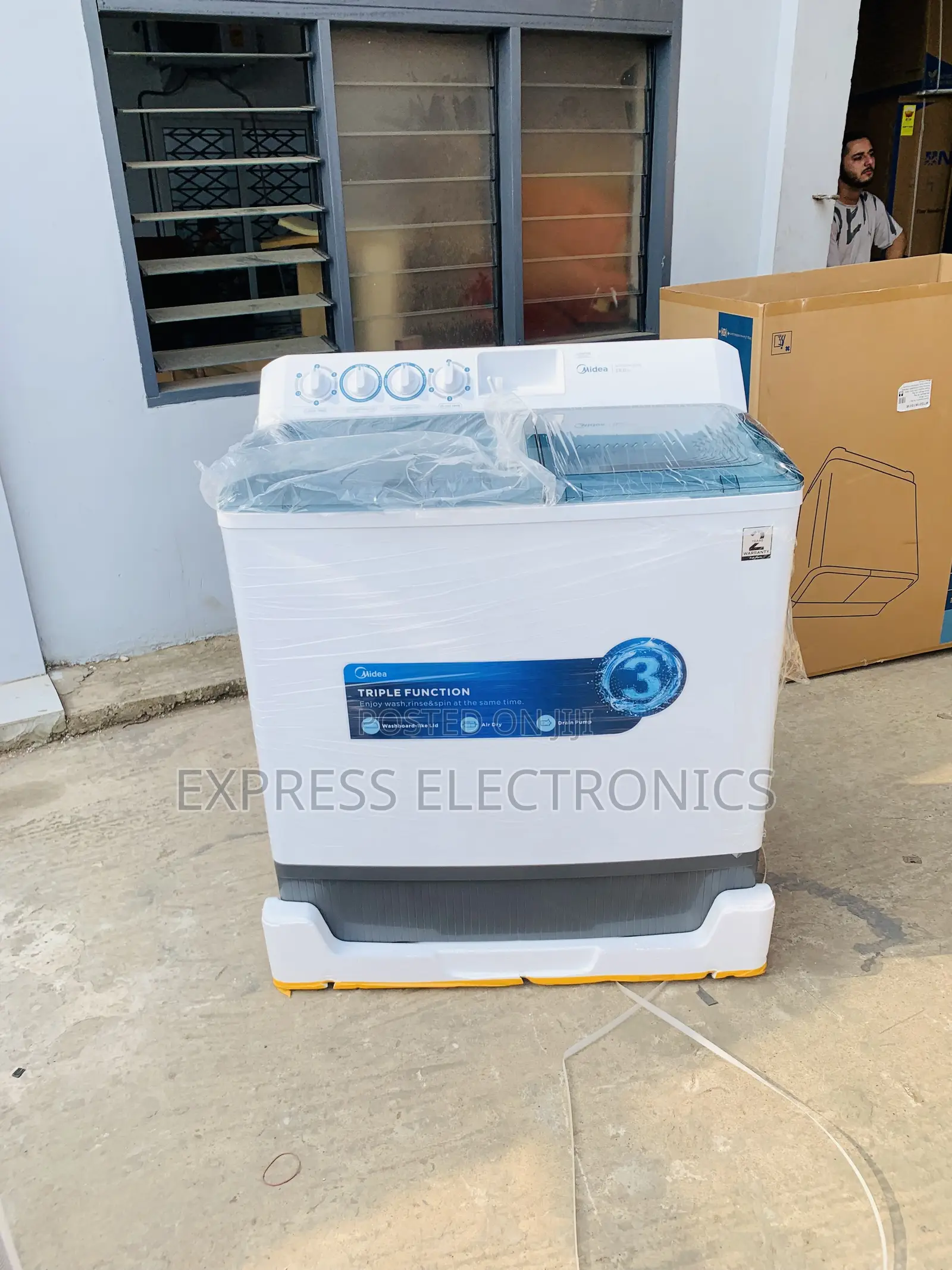 Text Us for Your Midea 18Kg Topload Twintub