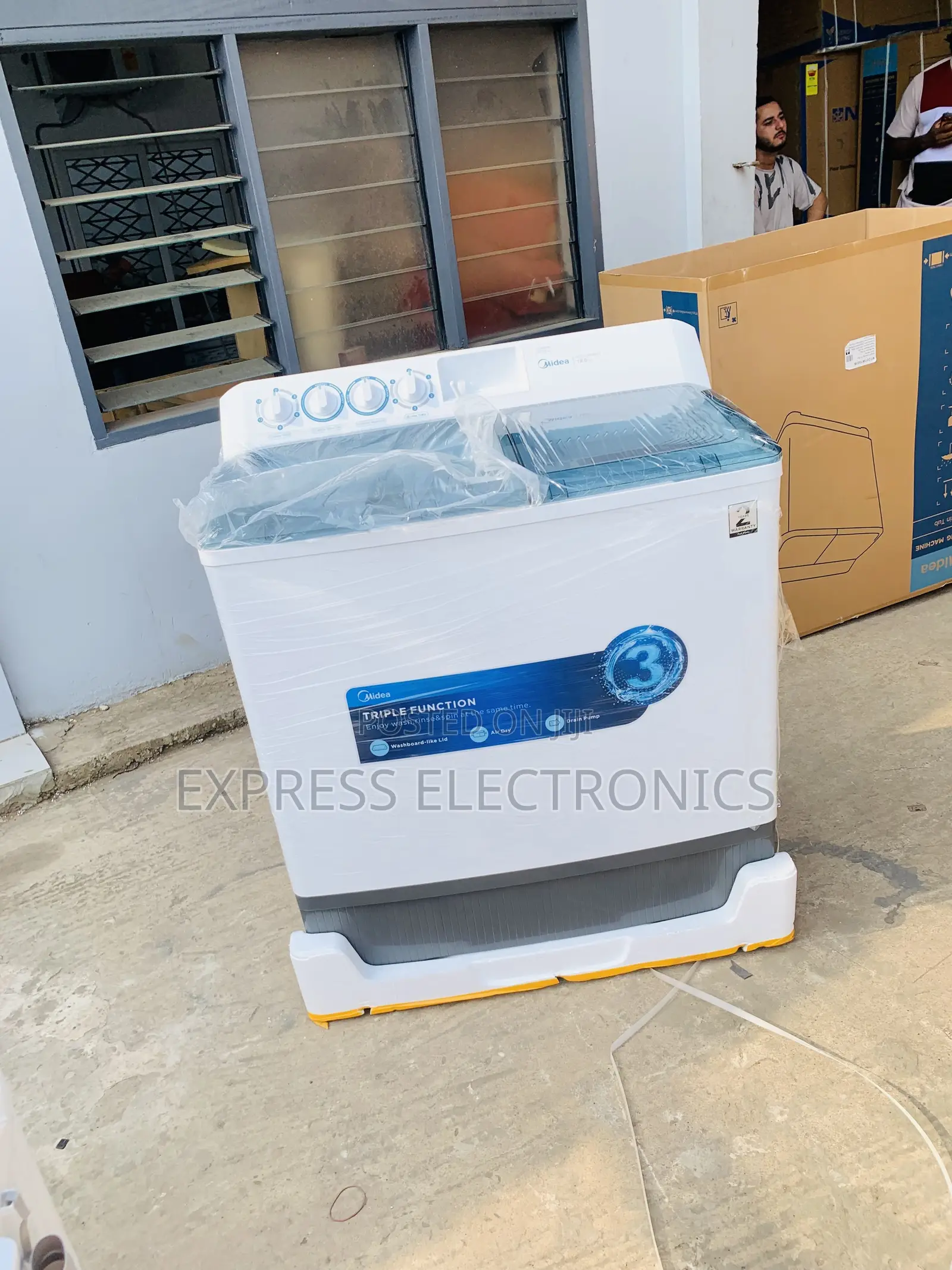 Text Us for Your Midea 18Kg Topload Twintub